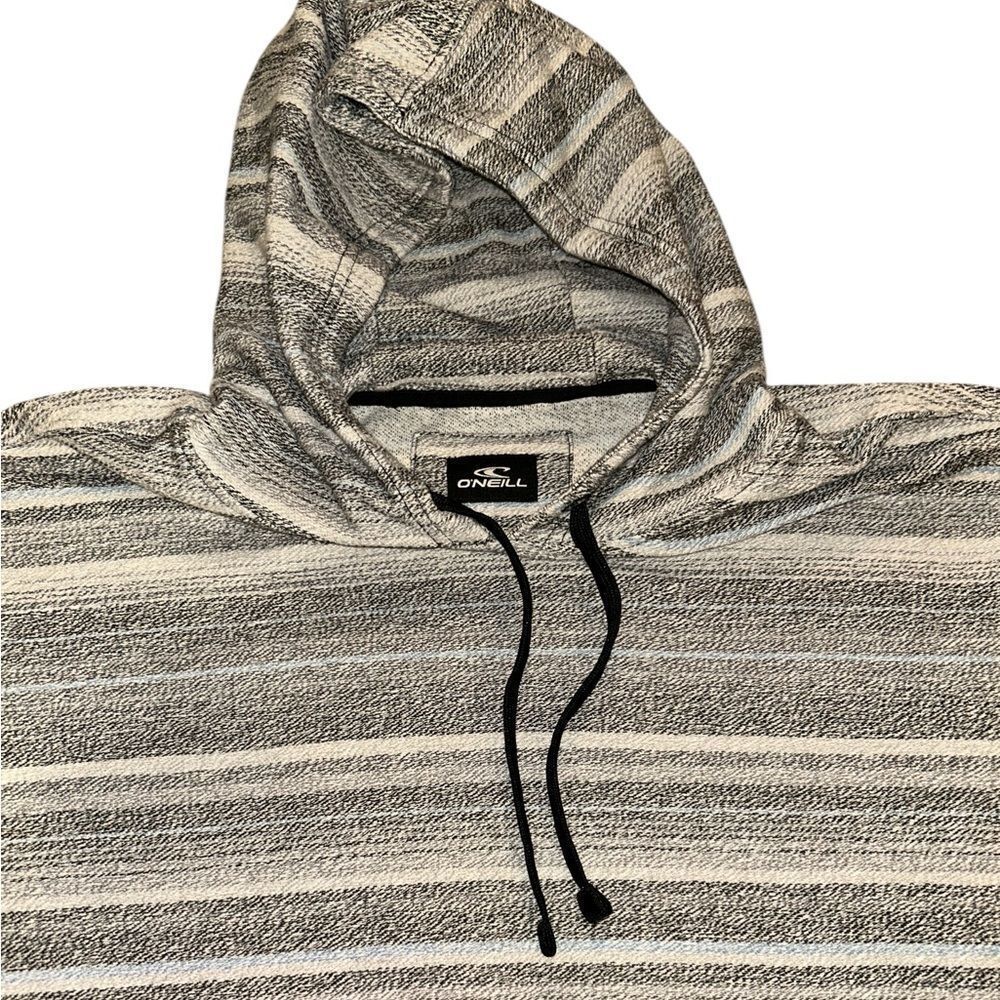O'Neill Black and Gray Patterned Men's Hoodie